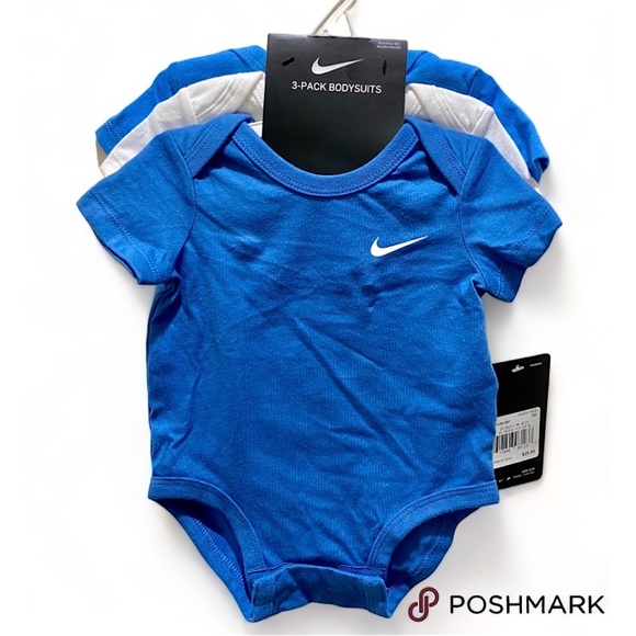 Nike Other - NIKE 3-PACK BODYSUITS 3 MONTHS BOY NWT